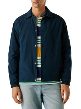 Giacca Pepe Jeans Sherman blu scuro per uomo