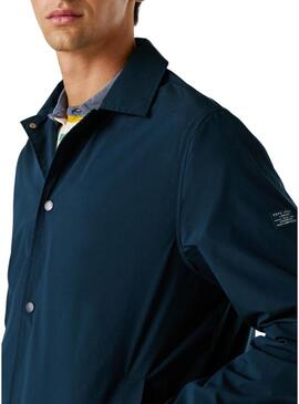 Giacca Pepe Jeans Sherman blu scuro per uomo