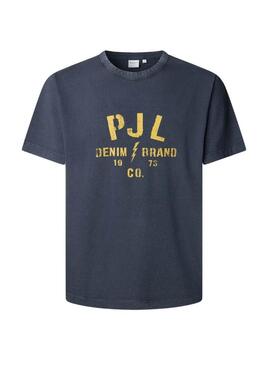 Maglietta Pepe Jeans Gunner blu navy per uomo