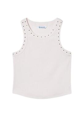 Maglietta Mayoral con spalline bianche per bambina