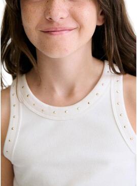 Maglietta Mayoral con spalline bianche per bambina