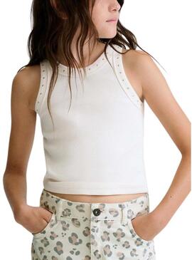 Maglietta Mayoral con spalline bianche per bambina