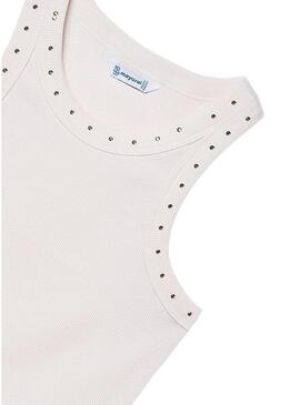Maglietta Mayoral con spalline bianche per bambina