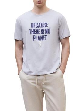 Maglietta Ecoalf Min grigia per uomo