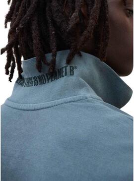 Polo Ecoalf Tedan verde per uomo