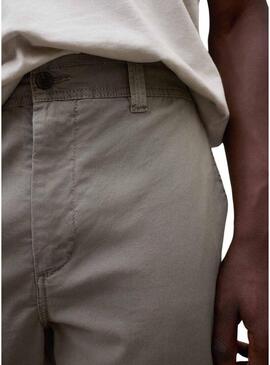 Pantaloni Ecoalf Ethiwin in sabbia per uomo