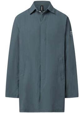 Impermeabile Ecoalf Packable Vestal verde per uomo.