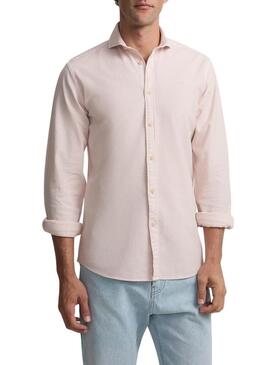 Camicia Silbon Sport corallo per uomo