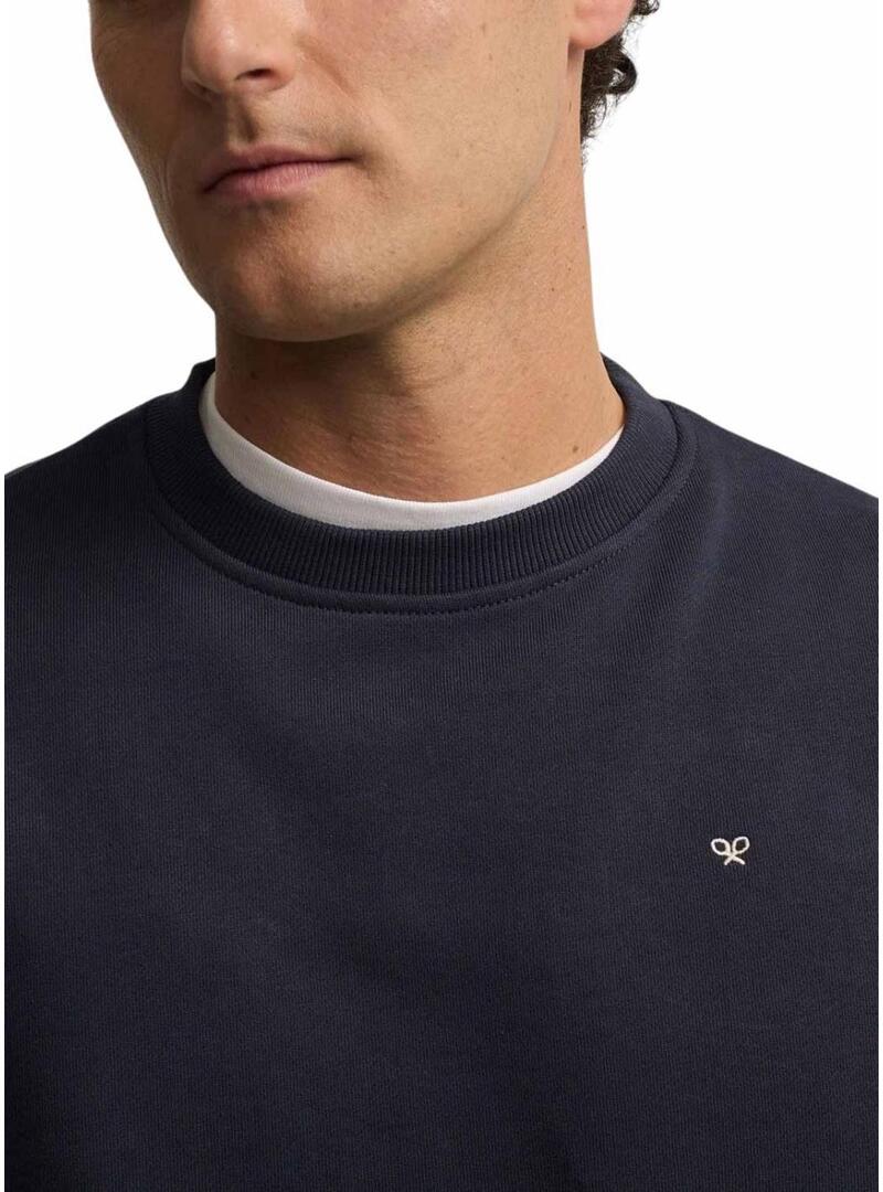 Felpa Silbon Club Saint Tropez blu scuro per uomo