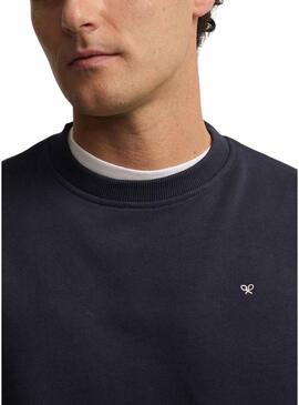 Felpa Silbon Club Saint Tropez blu scuro per uomo