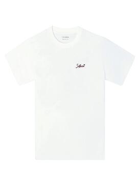 Maglietta Silbon Saint Tropez bianca per uomo