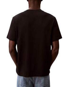 Maglietta Calvin Klein Jeans March nera per uomo