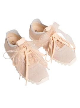 Scarpe da ginnastica Calvin Klein Jeans Laces rosa per donna