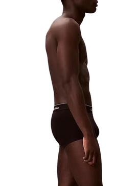 Confezione di mutande Calvin Klein Jeans boxer nere per uomo