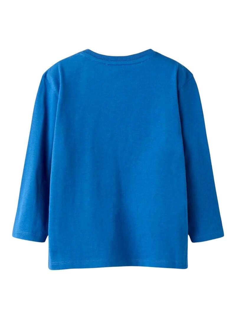 Maglietta Name It sport 86 blu per bambino