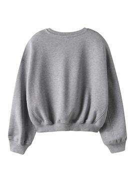 Felpa Name It Girls Club grigia per bambina