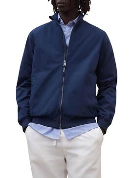 Giacca Ecoalf Pikes navy per uomo