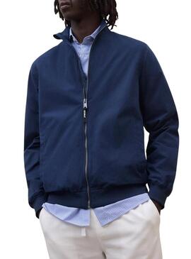 Giacca Ecoalf Pikes navy per uomo