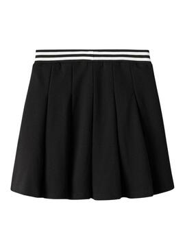 Gonna Name It nera a ruota con vita elastica per bambina