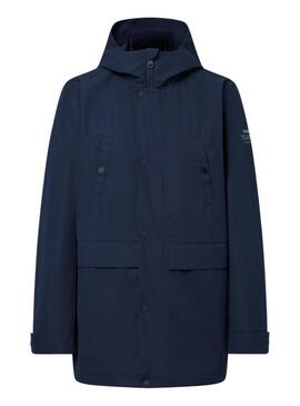 Giacca Ecoalf Gab blu per uomo