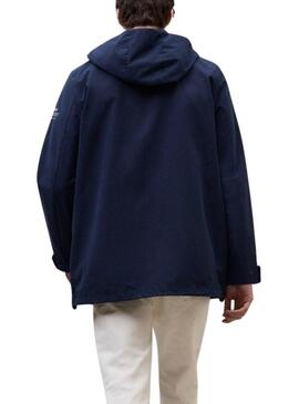 Giacca Ecoalf Gab blu per uomo