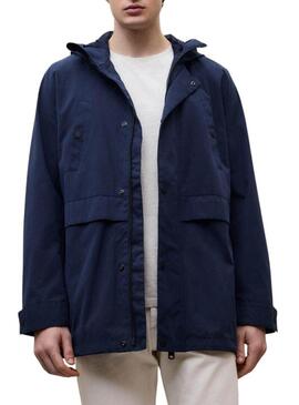 Giacca Ecoalf Gab blu per uomo