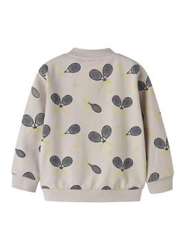 Giacca Name It grigio pietra per bambino.