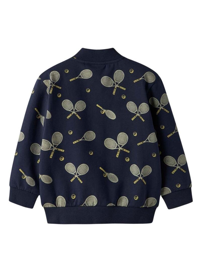 Giacca Name It per tennis in blu scuro per bambino