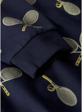 Giacca Name It per tennis in blu scuro per bambino