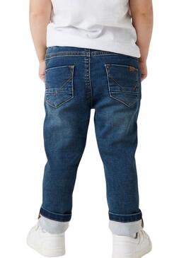 Pantaloni Name It blu scuro per bambino.