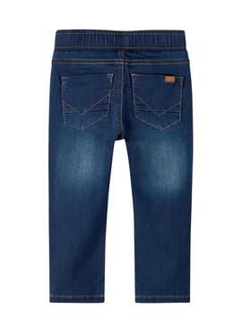 Pantaloni Name It blu scuro per bambino.