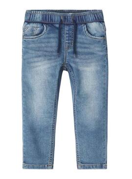 Pantaloni Name It blu medio per bambino