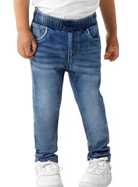 Pantaloni Name It blu medio per bambino