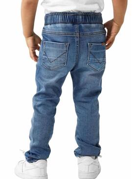 Pantaloni Name It blu medio per bambino