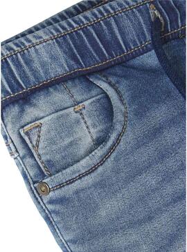 Pantaloni Name It blu medio per bambino