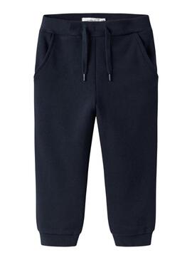 Pantaloni jogger Name It neri per ragazzo.