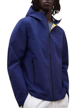 Giacca Ecoalf Darwin blu per uomo
