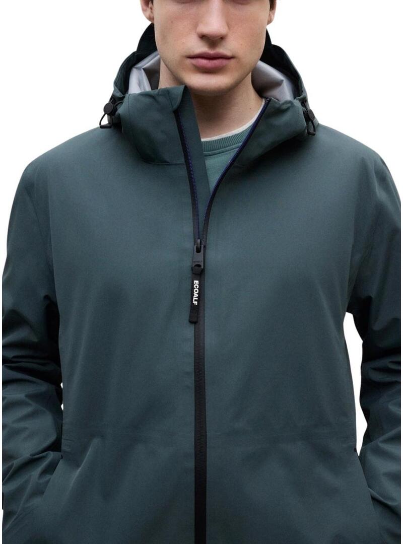 Giacca Ecoalf Bald verde per uomo