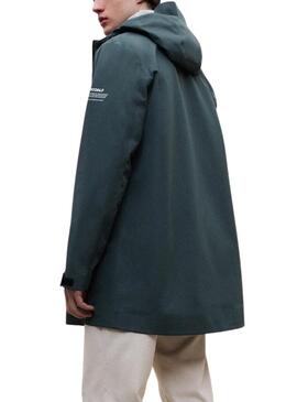 Giacca Ecoalf Bald verde per uomo