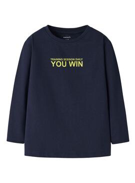 Maglietta Name It blu navy per bambino