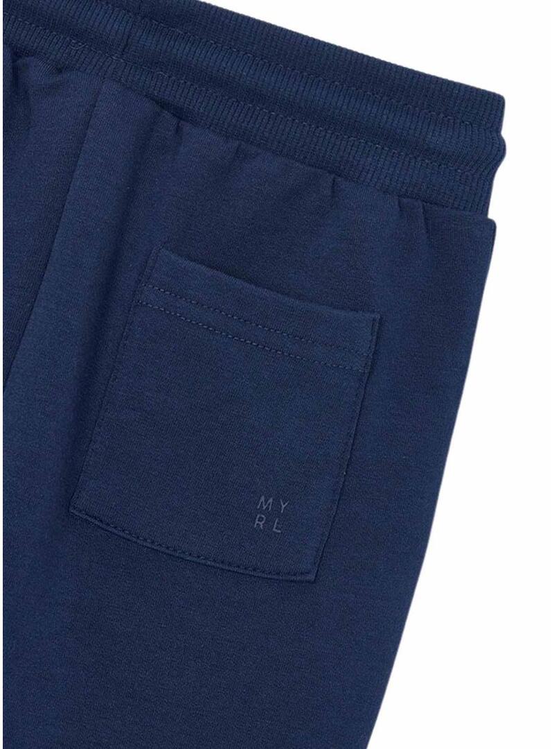 Pantaloni jogger Mayoral blu scuro per bambino