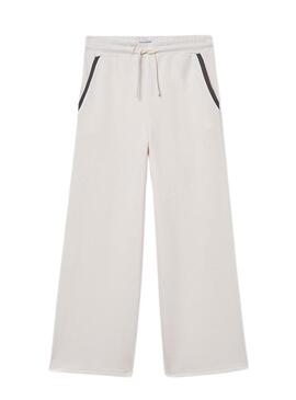 Pantaloni lunghi beige Mayoral per bambina