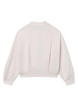 Giacca sportiva beige Mayoral per ragazze