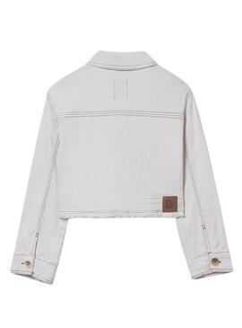 Giacca corta Mayoral grezza per bambina