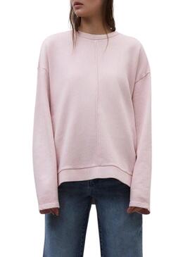 Felpa Ecoalf Ankara rosa per donna