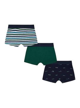 Set 3 boxer Mayoral Aerei Verde Per Bambino