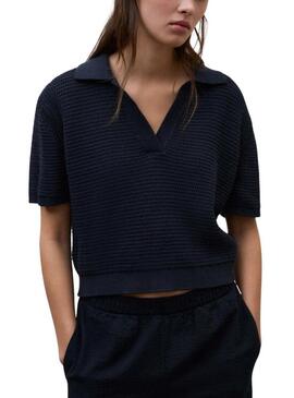 Maglia Ecoalf Anna blu marino per donna