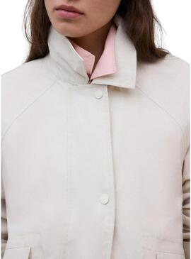 Giacca Ecoalf Major beige per donna