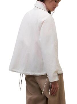 Giacca Ecoalf Major beige per donna