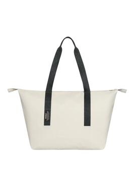 Borsa Ecoalf Areny Medium beige per donna